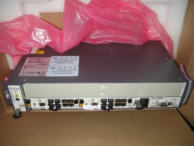 Новинка оригинальное оборудование HW MA5608T GPON OLT Оптический линейный терминал 1GE