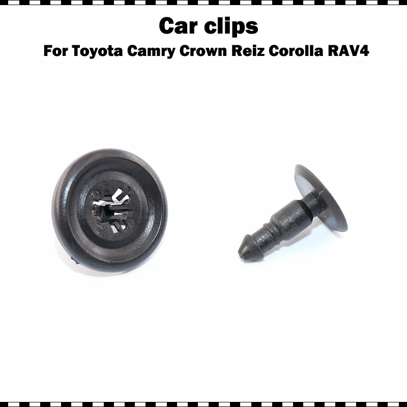 Highquality Nylon Front Fender Liner Clip Hood Bumper Retainer for Toyota Corolla Camry Yaris Crown Reiz Lexus ES350 IS250 Scion