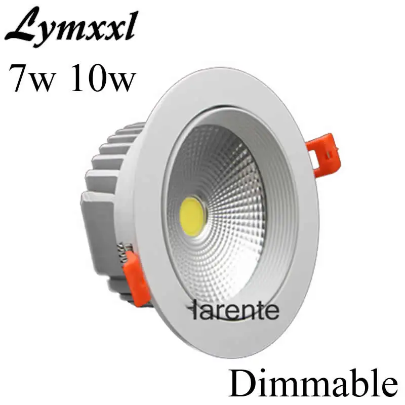 Приглушаемые светодиодные Cob светильники 7 Вт 10 светодиодный ные потолочные