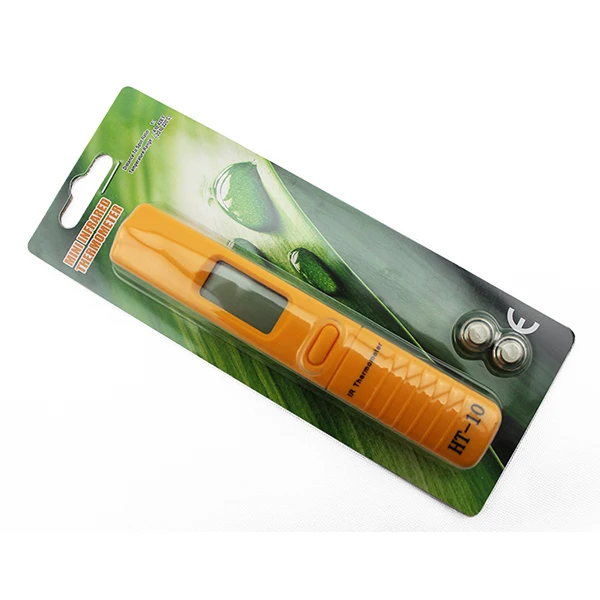 Мини-термометр XINTEST HT-10 ЖК-дисплей цифровой карманный инфракрасный термометр для