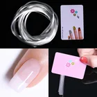 1 м1,5 м2 м стекловолокно для быстрого наращивания ногтей Акриловые наконечники 3D волоконные стеклянные ногти DIY инструмент для дизайна ногтей со скребком