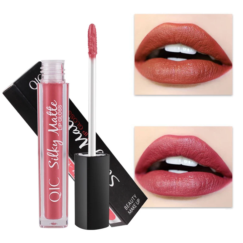 Макияж Губная помада матовый фиолетовый синий черный карандаш для губ