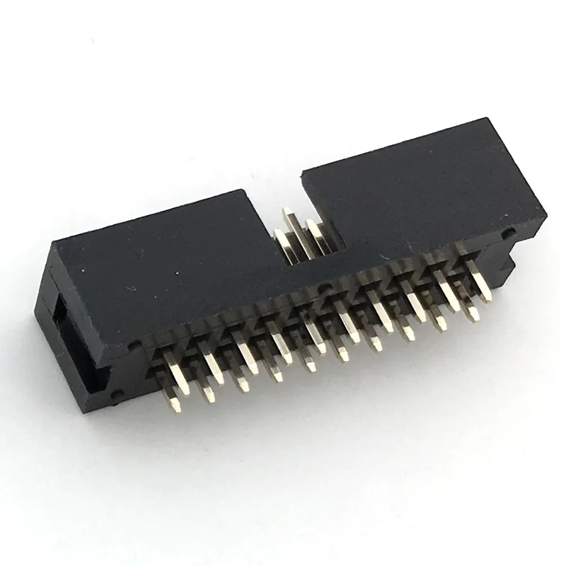 10 шт./лот JTAG ISP гнездо прямой разъем IDC Box коннектор 2 54 мм штекер коробки гнездовой