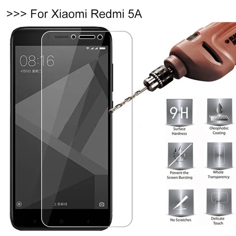 Закаленное стекло для Xiaomi Redmi Note 5 Pro 5A Prime Plus 4X чехол телефона защитная пленка Xioami 6