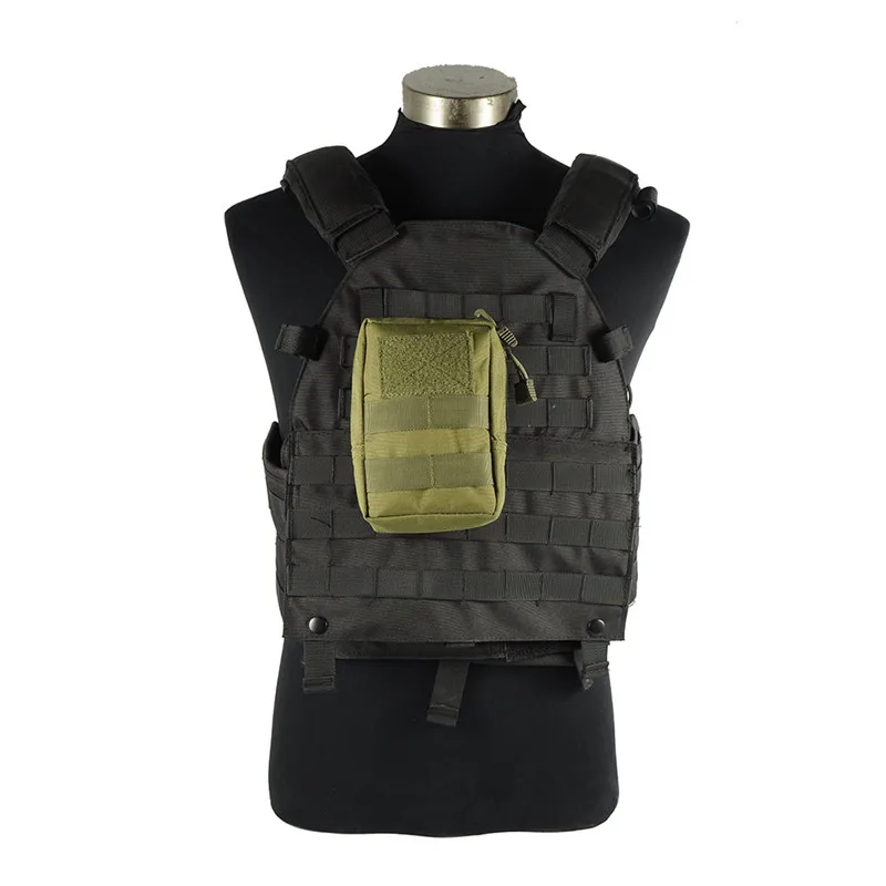 

Outdoor Military Tactical Molle Waist Bag Multifunctional EDC Pouch Tool Zipper Waist Pack 1000D Nylon Durable Accessory Pouch
