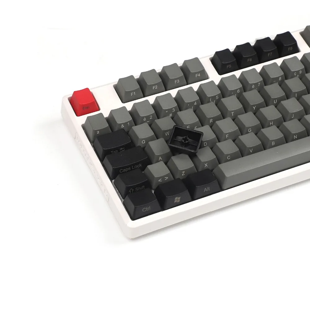 105 клавиша боковая печать YMDK Толстая PBT AZERTY Французская раскладка ISO OEM профильная