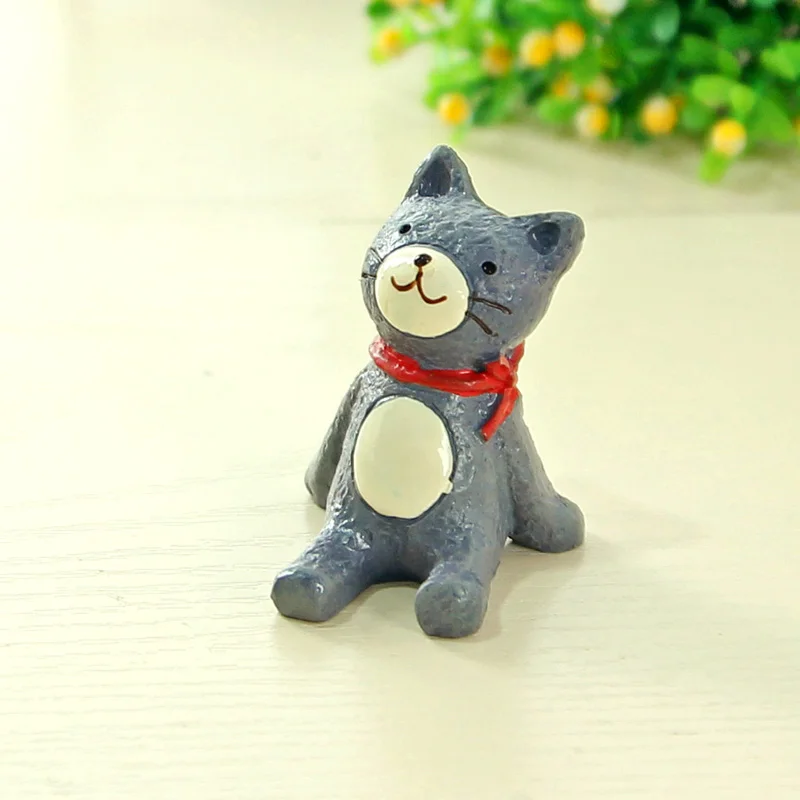 Небольшие предметы в виде животных Zakka домашняя мебель украшения из смолы