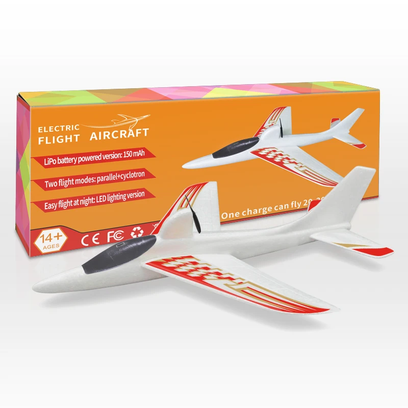 Ручной бросок самолета EPP Материал RC модель Glider дроны уличные игрушки с lipo