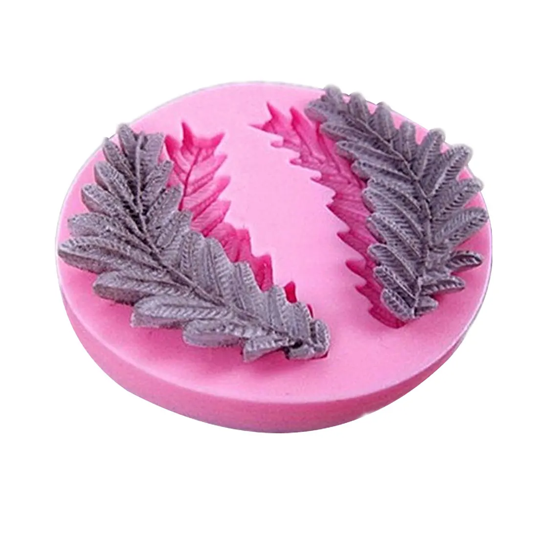 Подарочные листья водоросли оливковая ветка цветок лепесток Sugarcraft силиконовая