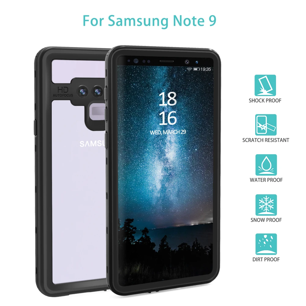 IP68 Водонепроницаемый чехол для дайвинга для samsung Galaxy S10e S10 S8 S9 Plus Note 9 8 чехол для телефона чехол для подводного плавания открытый корпус