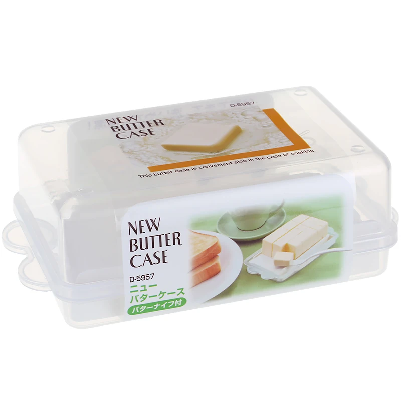 Япония оригинальный прозрачный ящик для хранения масла контейнер сыра Сервер