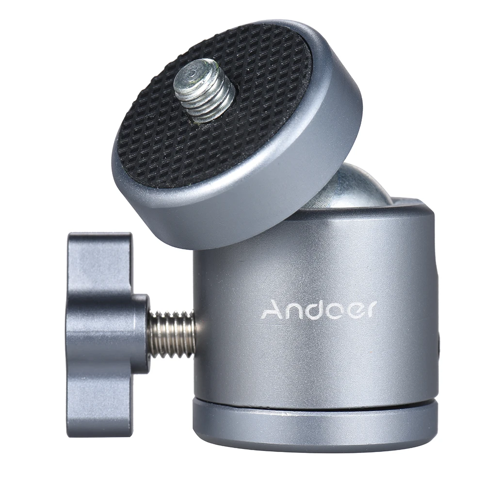 Andoer gorillapod мини-штатив с металлической шаровой головкой адаптер шаровой головкой с винтом 1/" и резьбовым отверстием 1/4" аксессуары для камеры