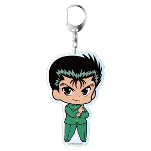 YuYu Hakusho Anime keychain Urameshi Yuusuke Kuwabara Kazuma KuramaMinamino Shuuichi Acrylic strap/charms/Key ring D332 | Украшения и