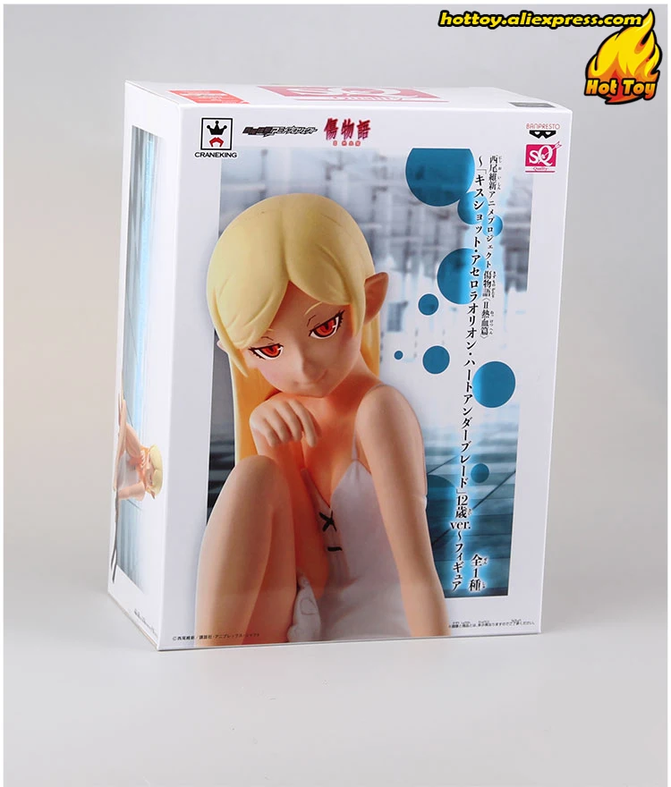 100% оригинальная коллекция Banpresto SQ фигурка Kissshot Acerolaorion Heartunder Blade от Kizumonogatari |