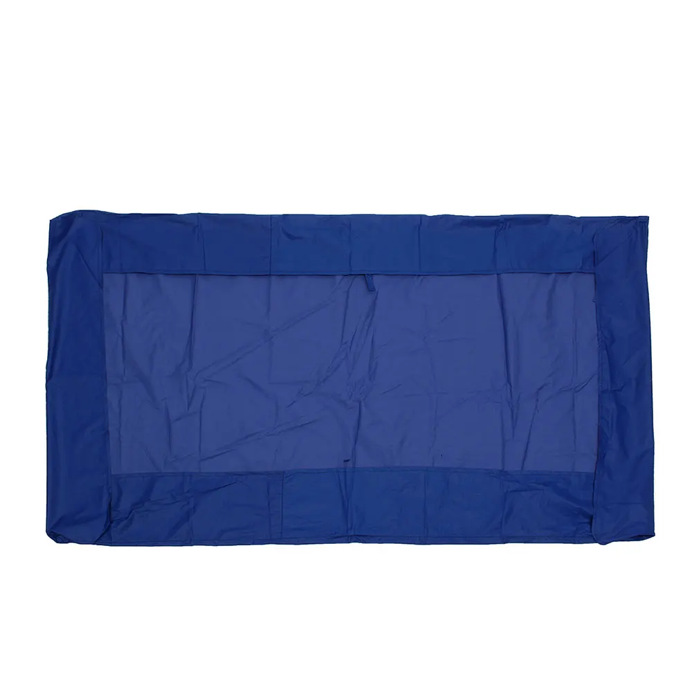 Анти УФ садовое кресло качели навес Крышка Тент парус водонепроницаемый открытый двор гамак палатка качели верхняя крышка не выцветает - Цвет: Бежевый