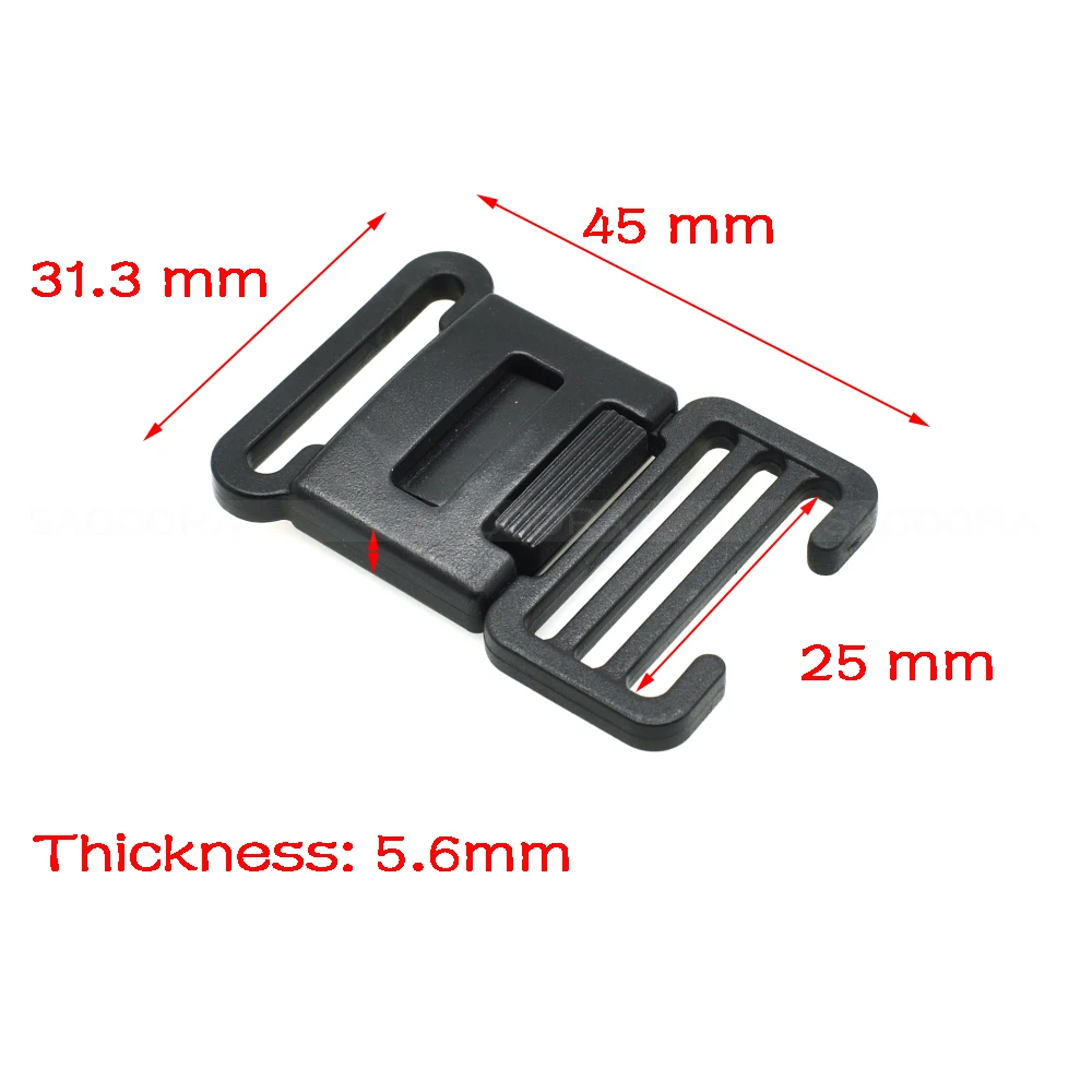Ультратонкая ленточная Пряжка для багажа рюкзака ремня спорта на открытом