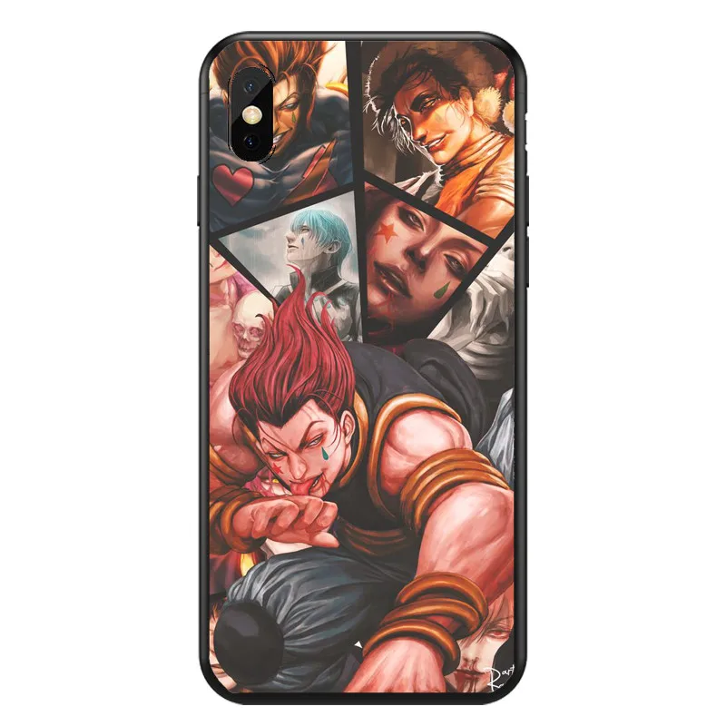 TPU Чехол с рисунком Аниме Охотник х охотник 3, чехол для телефона для iPhone 8 7 6 Plus X 5 Tampa 4, мягкий силиконовый чехол из ТПУ - Цвет: TPU