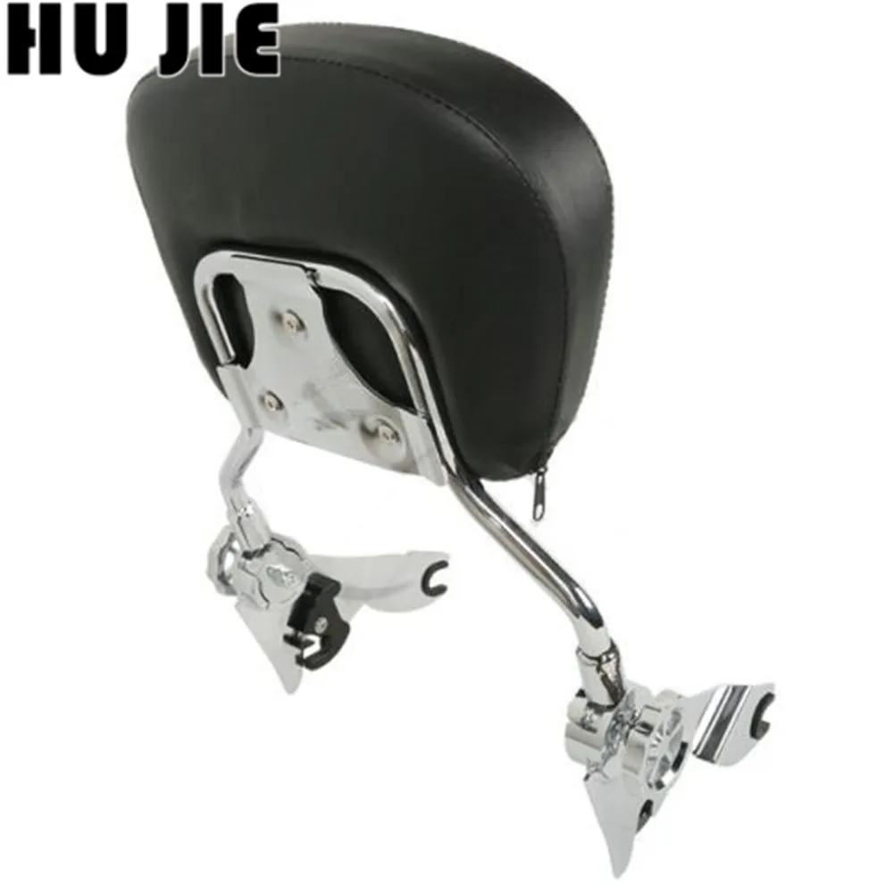 

Adjustable Pad Sissy Bar W/ Backrest For 2009-2017 Touring Models Street Road Glide CVO FLHR FLHX FLHT FLTR