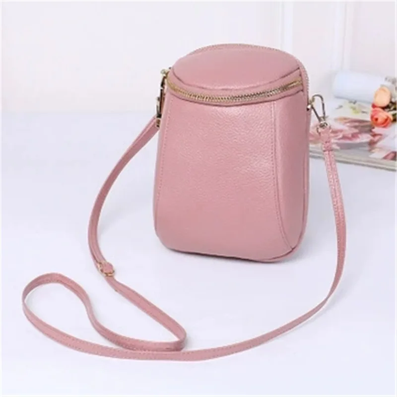 Молочный Мишка из натуральной кожи мини Crossbody сумки для Для женщин MessengerBagsSmall
