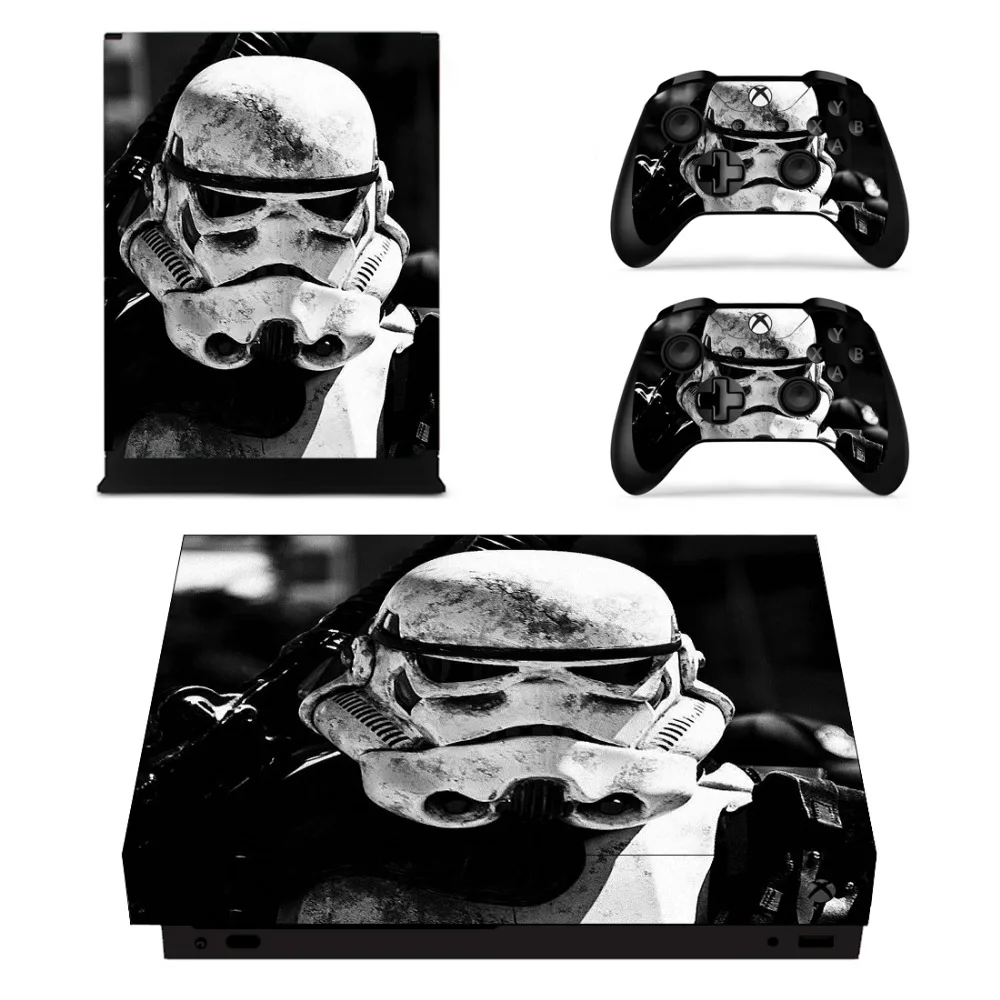 Скины для Xbox One X консоли и контроллера Звездные войны наклейки виниловые Кожа