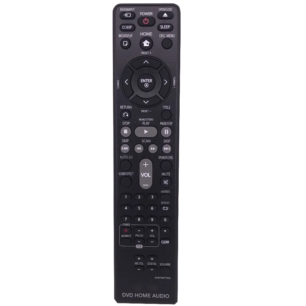 Новый оригинальный пульт дистанционного управления для LG DVD Home Audio AKB70877935