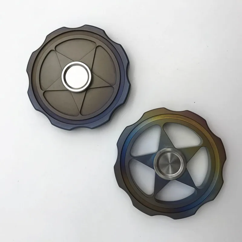 H1146 TC4 titanium сплав Спиннер взрослых высокого класса декомпрессии гироскоп EDC маленькие игрушки