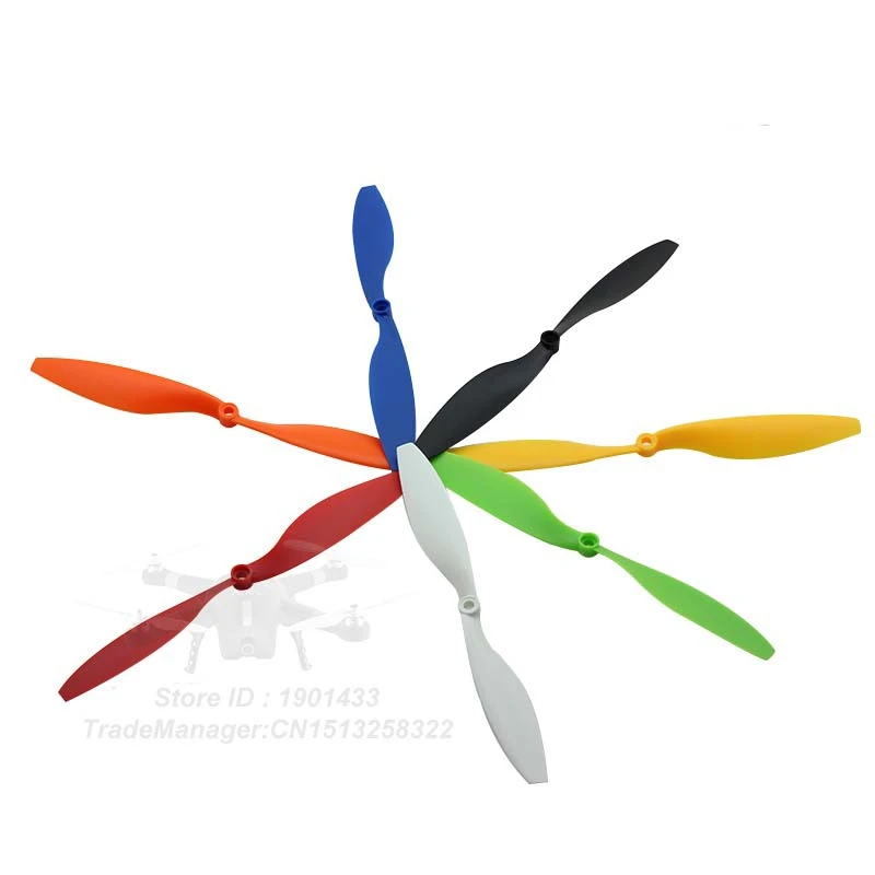 

7 пар/14 шт ABS 10x4,5 "1045 1045R CW CCW Пропеллер для DJI F450 500 F550 FPV Мультикоптер RC Квадрокоптер
