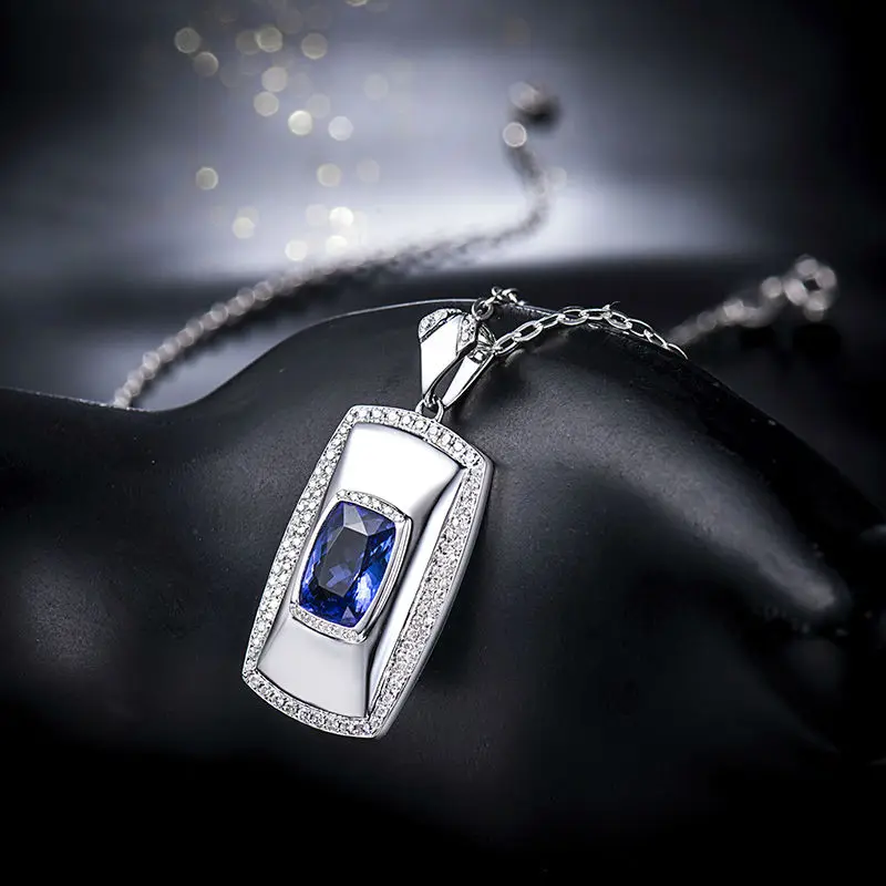 LOVERJEWELRY Выходная однотонная обувь из белого золота 18 карат мужские Цепочки и