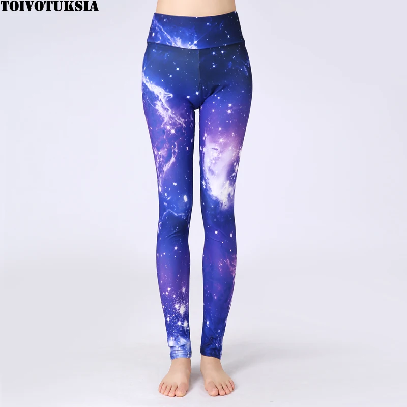 TOIVOTUKSIA Plus Size Elasticity Slim Leggings Printed High Waist Pencil Pants Women Casual Legging For Woman Leggins