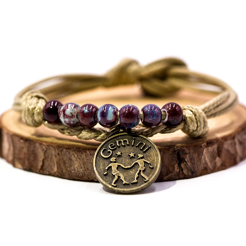 Созвездия женские керамические ручной работы DIY Браслеты Artware ретро браслет для