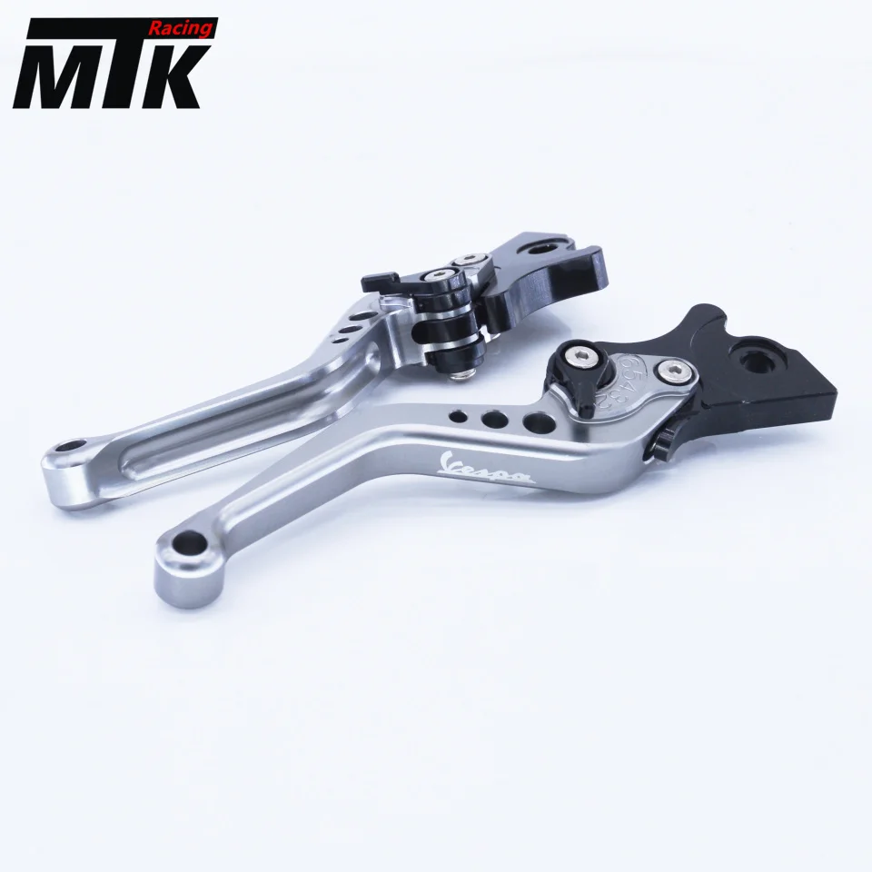 MTKRACING для Vespa Granturismo 125/200 GTS 125/250 S125/S250 2003- ЧПУ Короткие тормозные рычаги сцепления для мотоцикла
