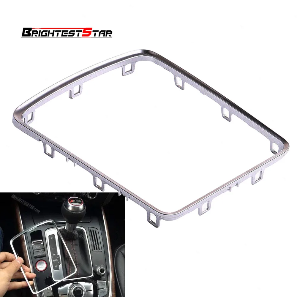8K0864260 Chrome центральной консоли Frame Накладка для Audi Q5 2009 2010 2011 2012 2013 2014 2015 2016 A4 RS4 A5