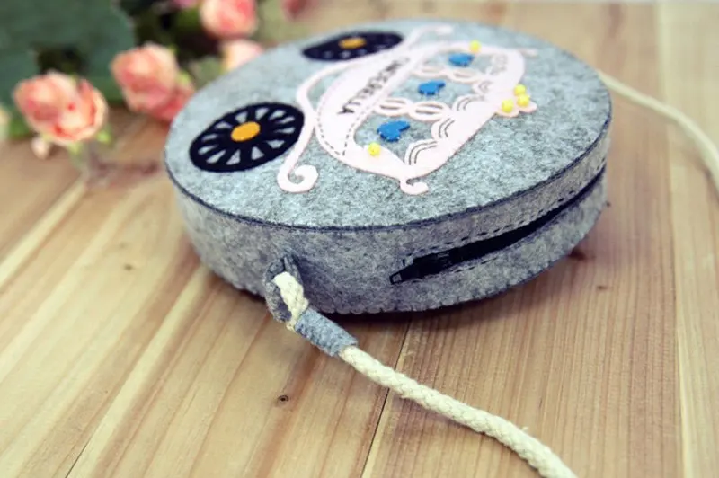 10 видов стилей для женщин DIY Сумочка комплект мультфильм сумки для детей день рождения/фестиваль подарок шитье искусство Войлок Материал DIY посылка