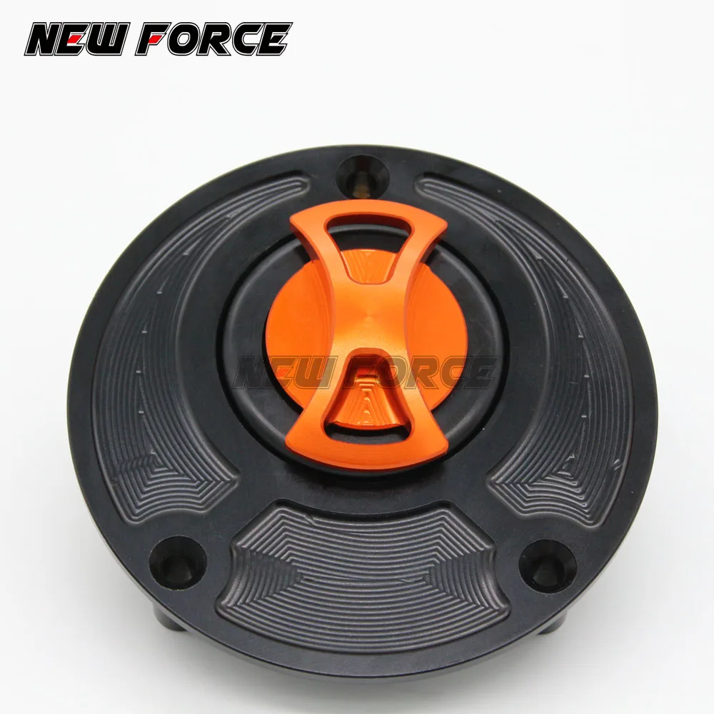 orange Алюминий Keyless Топливный бак мотоцикла газа Кепки Обложка для Suzuki GSXR 600 750 04-13 1000 SV650 SV1000 GSXR1300 Hayabusa аксессуар - Цвет: orange