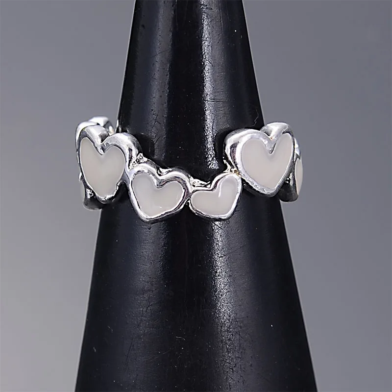 Кольцо с эмалью и Оловянным покрытием 7 мм|enamel ring|rings for womenring |