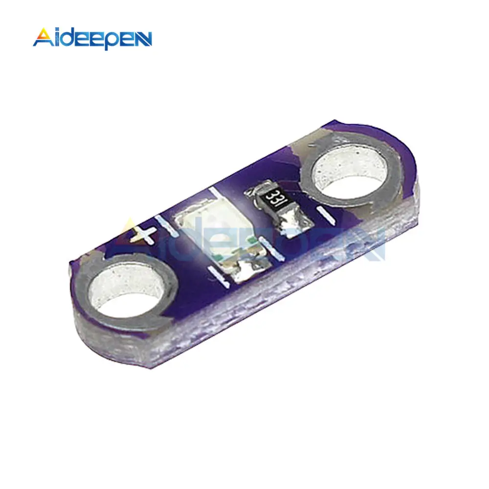 5 шт. LilyPad светодиодный модуль белый Светодиодный для Arduino DIY Kit 3 5V|Детали и