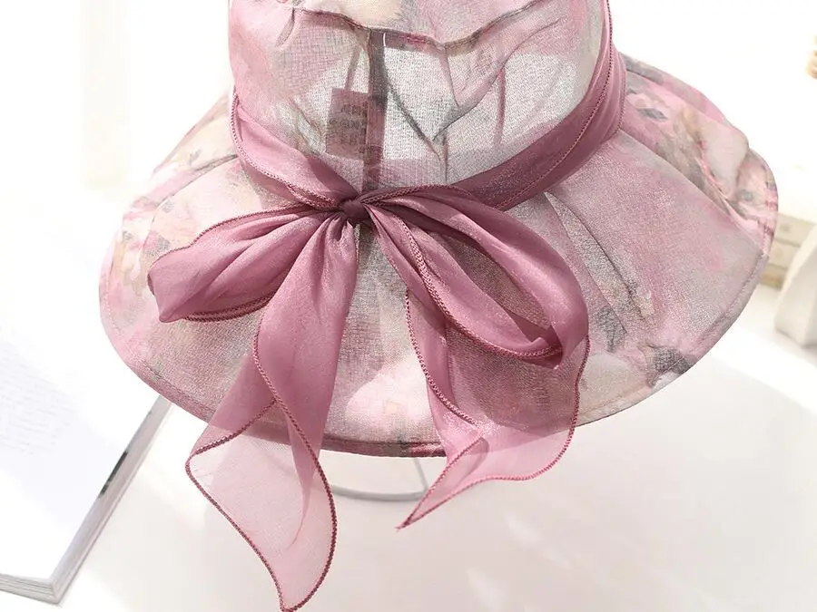 Новинка 2018 складные Свадебные шляпы с полями пляжные летние модные для женщин