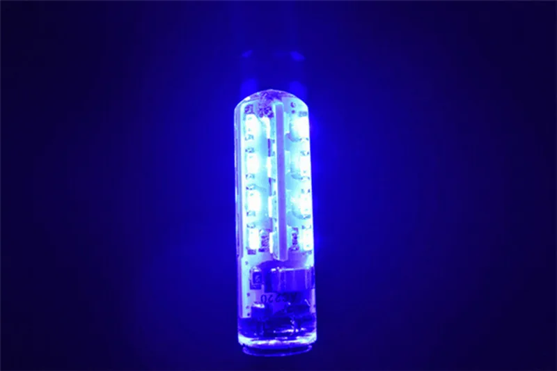 10 шт. AC12V G4 LED DC12V Красный g4 DC24v синий светодиод DC12v зеленый 3014-48smd ac12v DC24V красный AC12v