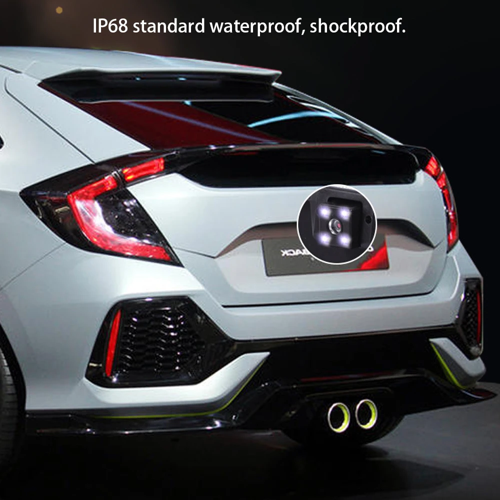 Универсальный автомобильный номерной знак рамка светодиодсветодиодный