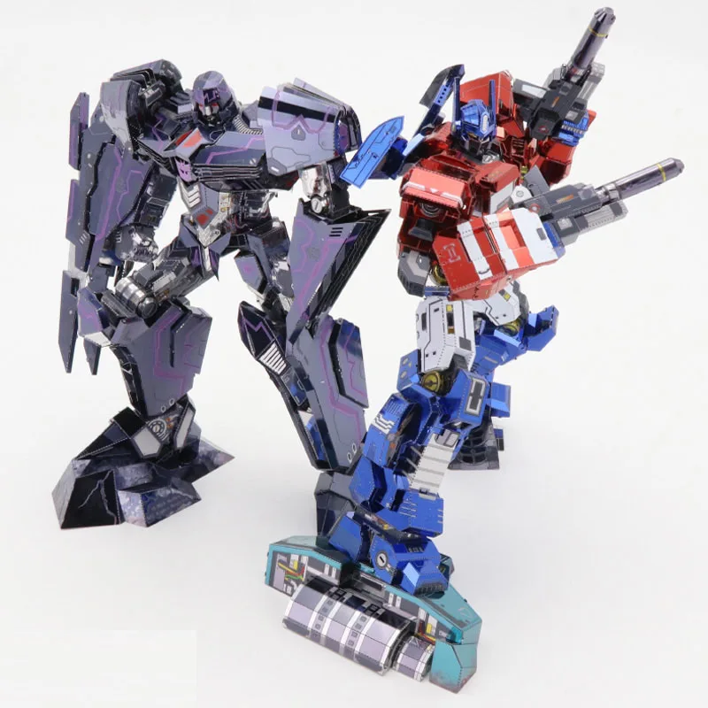 2pcs MU OP IDW версия 3D металлические наборы DIY сборка головоломка лазерная резка головоломки строительные игрушки YM-L080 для подарка - Цвет: 2pcs