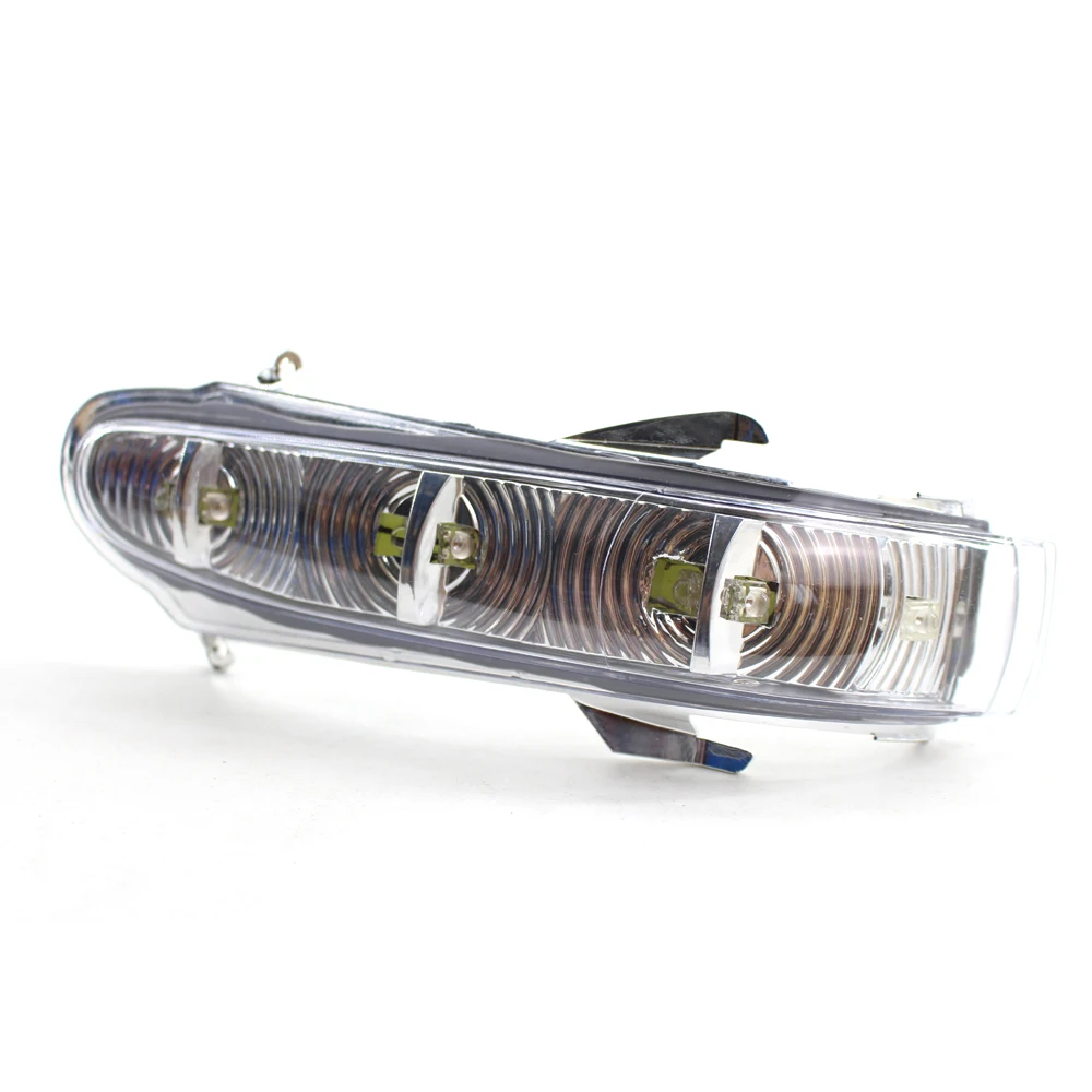 2 шт./компл. подходит для 99-03 Benz W220 S320 S430 S500 W215 светодиодный светильник с зеркальным