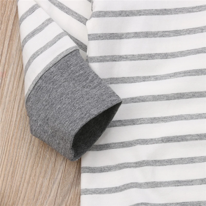 Модный комплект одежды для маленьких мальчиков спортивный костюм футболка в