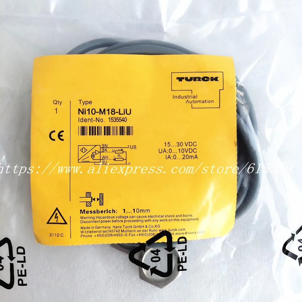 BI8 M18 LIU NI8 NI10 Turck датчик приближения новинка высокое качество|proximity switch sensor|switch