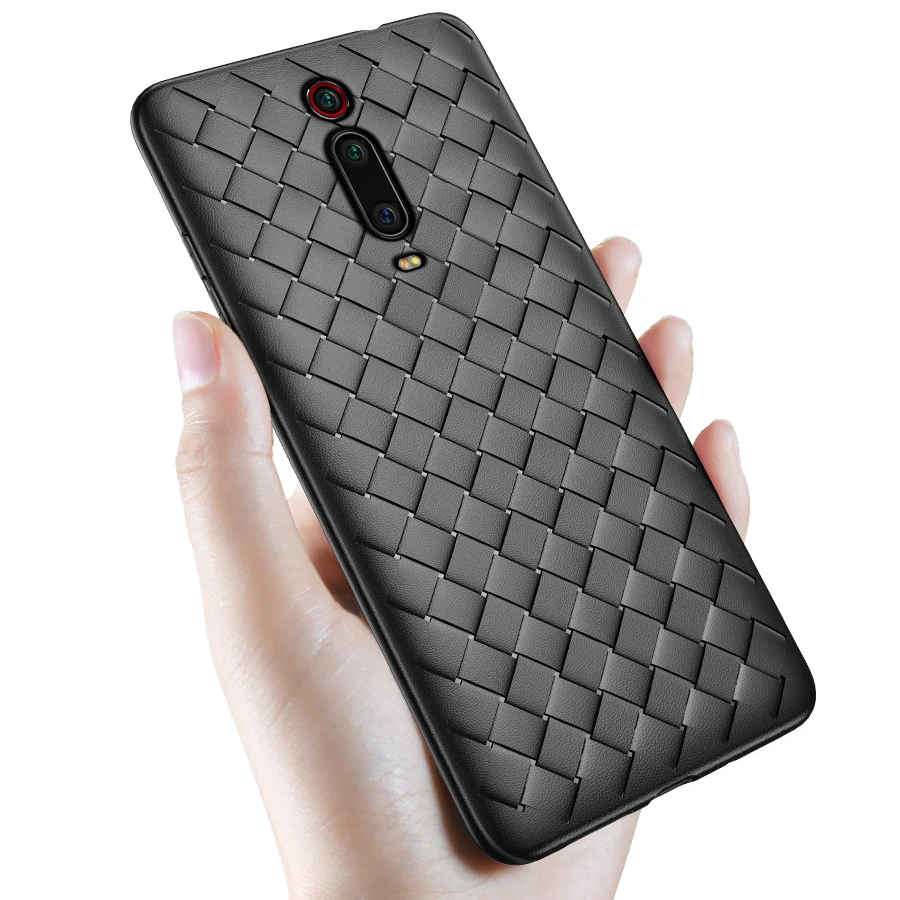 Чехол для Xiaomi Redmi K20 Pro роскошный тонкий защитный чехол BV с сеткой тканый xiaomi redmi k20