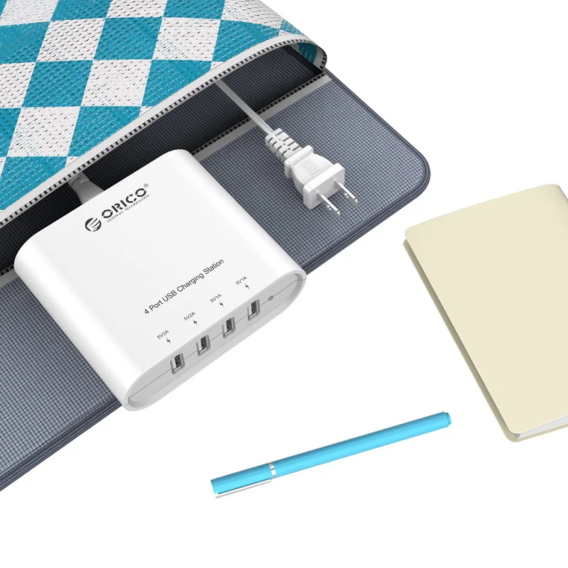 USB Мобильный телефон ORICO с 4 портами настольное зарядное устройство портативное