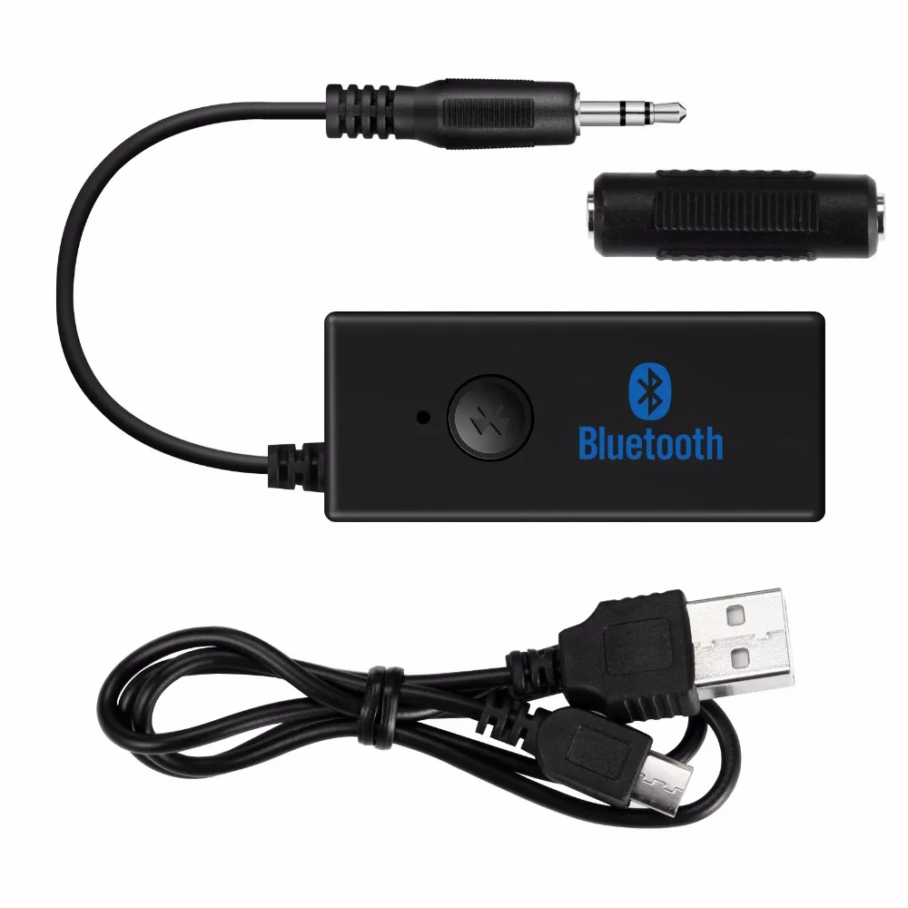 Автомобильный Bluetooth музыкальный приемник беспроводной автомобильный комплект Aux аудио приемник адаптер Bluetooth музыкальный приемник