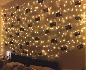 10 м 100 светодиодов 33 фута украшение дома свет праздник крытый свет шнура Открытый Рождественские огни водонепроницаемые Звездные огни