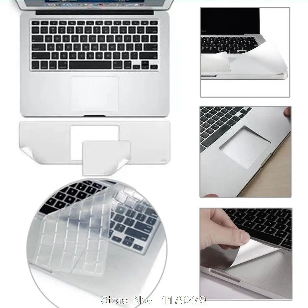 Для MacBook Air 11 6 13 3 15 4 Pro Retina чехол для клавиатуры + пылезащитный Разъем 3в1 защита