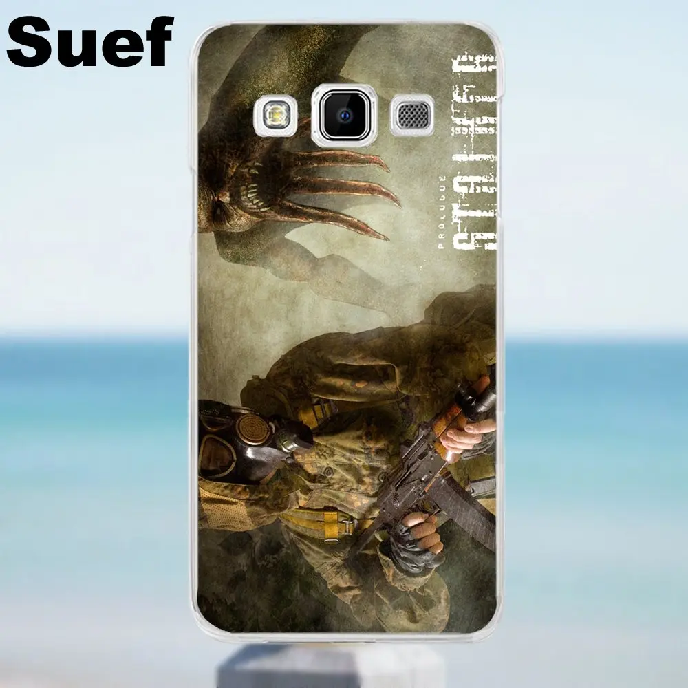 Мягкий Силиконовый ТПУ прозрачный узор S. t. a. l. k. e. r для Galaxy Alpha Core Prime Note 2 3 4 5 S3 S4 S5 S6