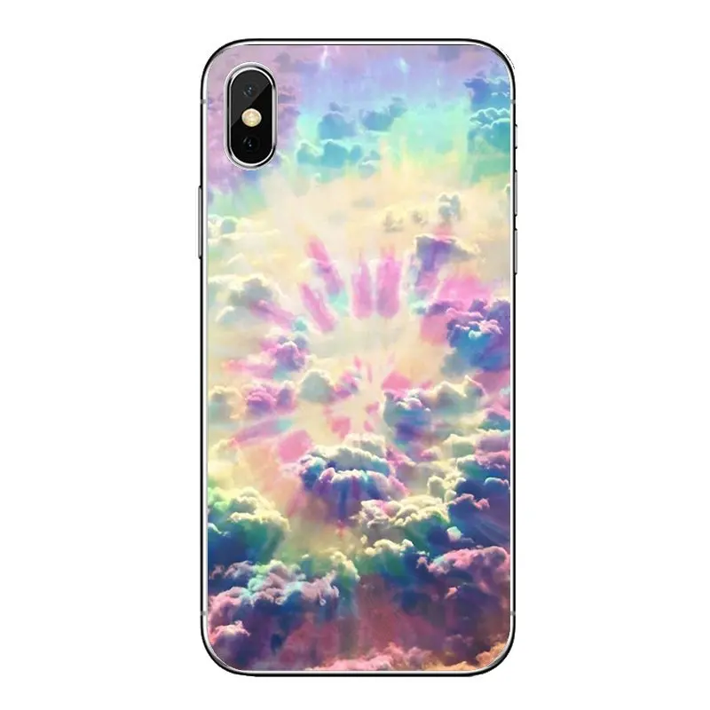 Художественный постер Tye Dye Tie-dye хиппи монахи кожаный чехол из ТПУ для Huawei P20 Lite Nova